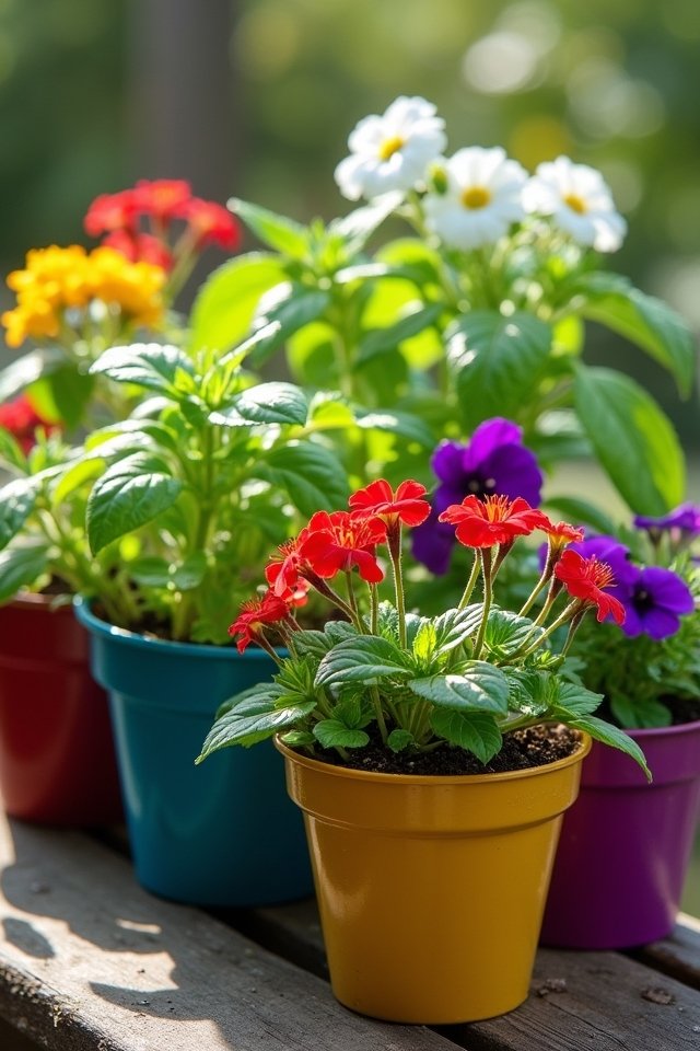 creative container plant pairings