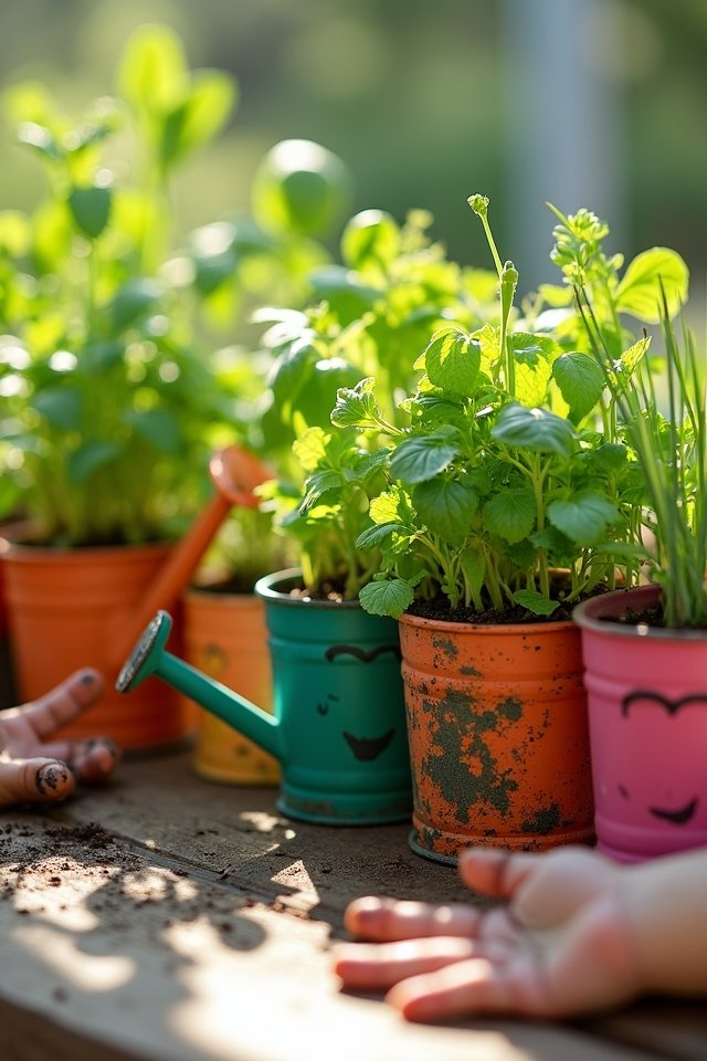 creative diy herb containers