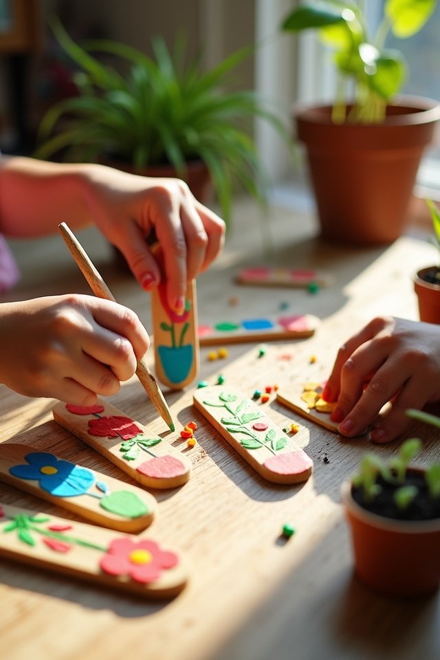 creative diy plant markers