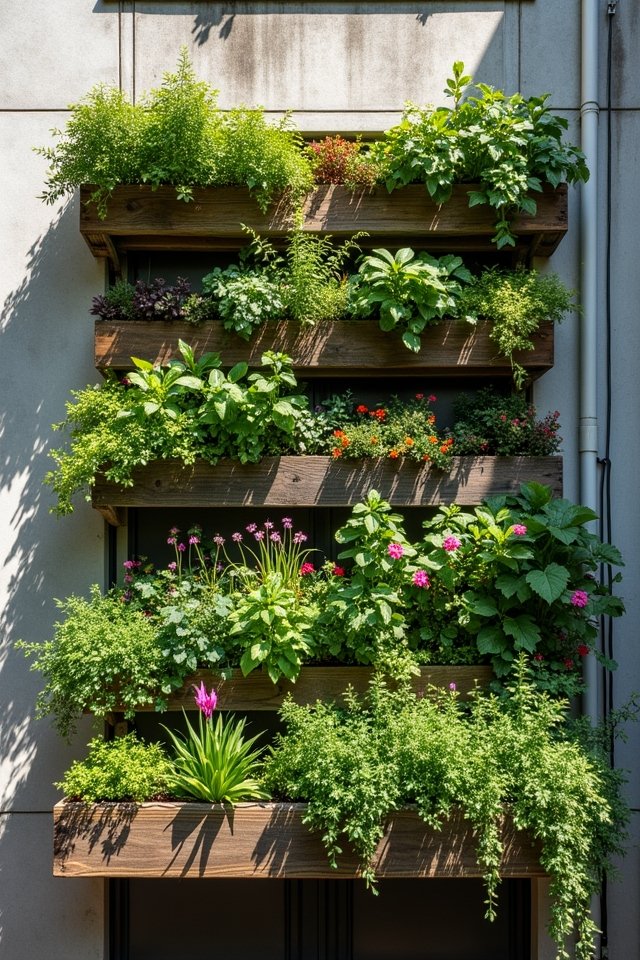 creative diy vertical gardens