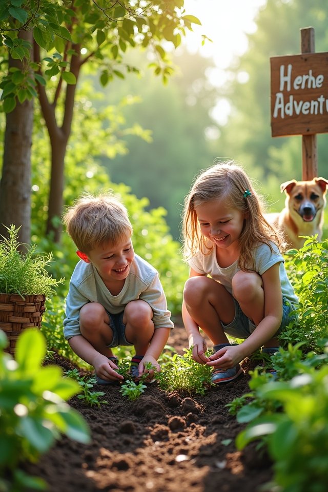 creative herb garden uses