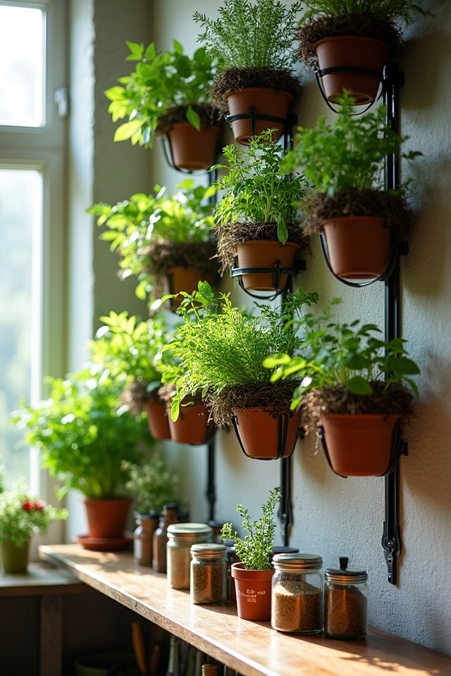 creative indoor herb gardening