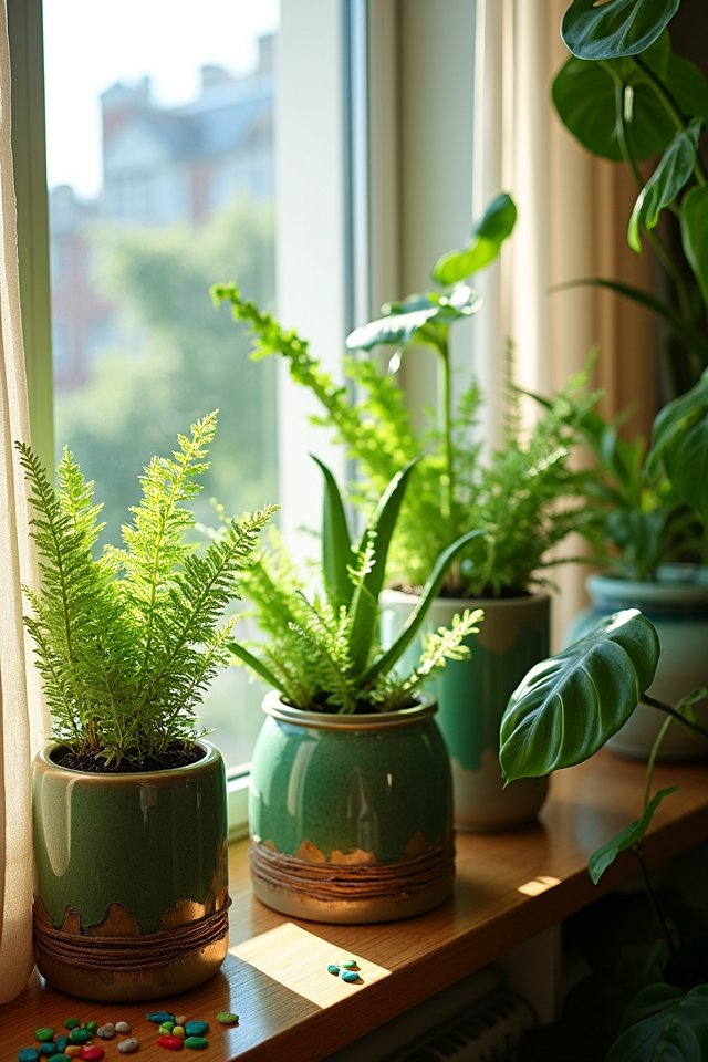 creative indoor plant containers