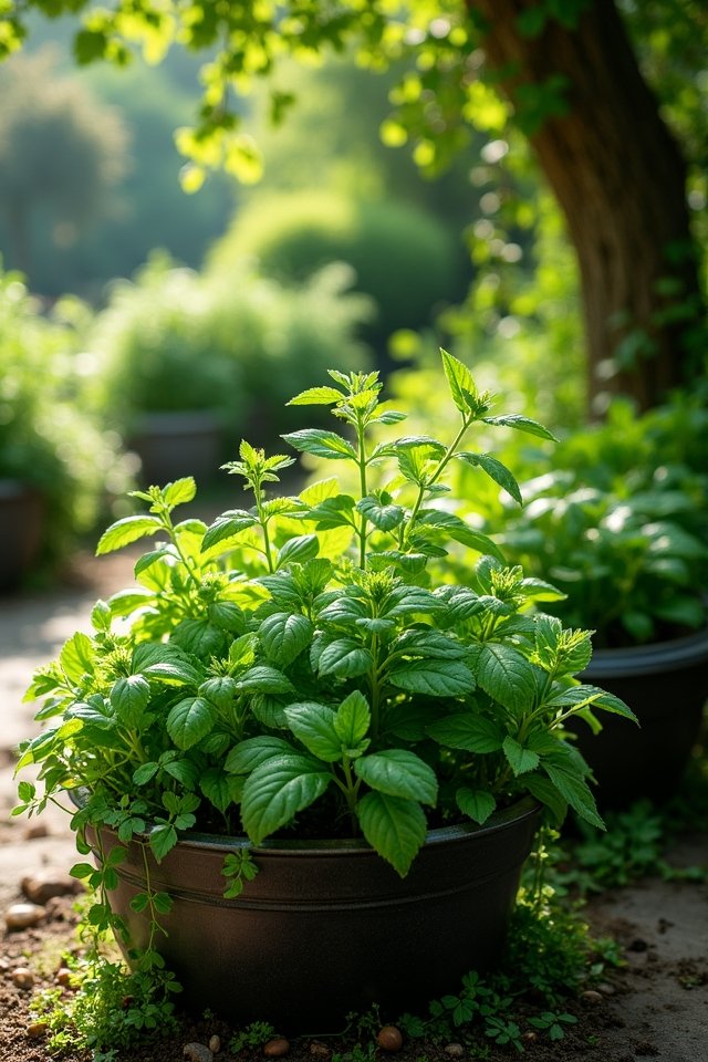 creative shade gardening containers