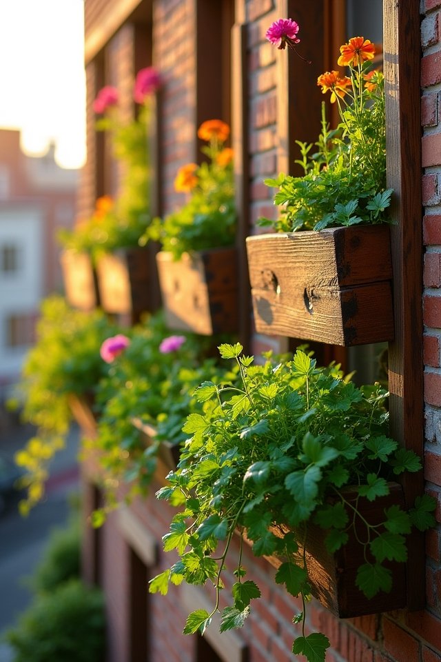 creative vertical planter ideas