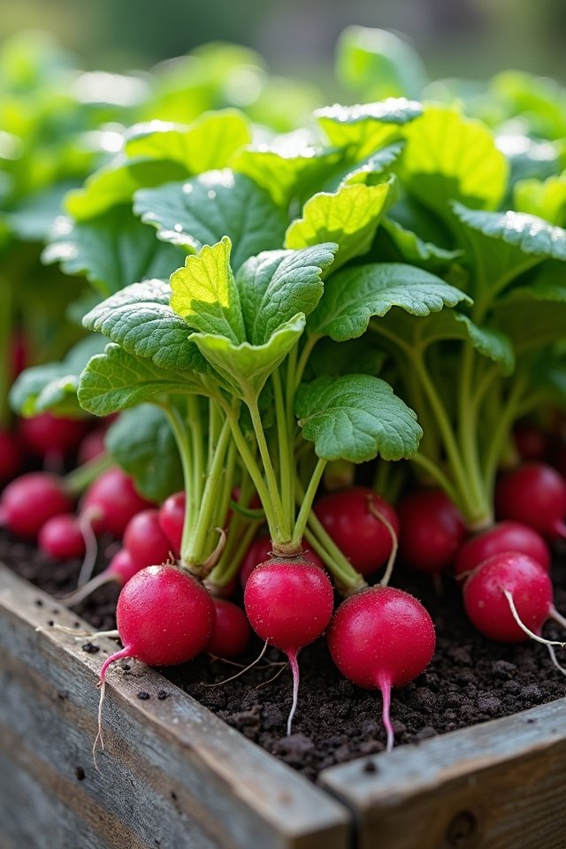 crunchy flavorful radish gardening