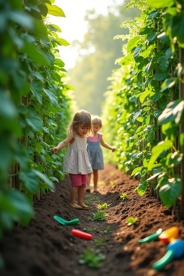 crunchy nutritious garden delights