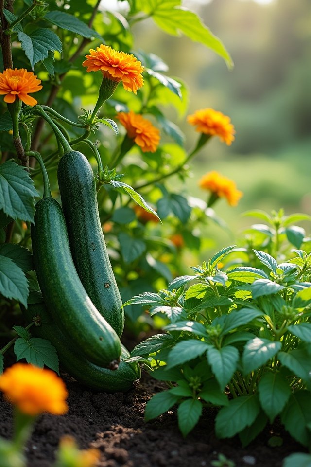 cucumber companion planting benefits