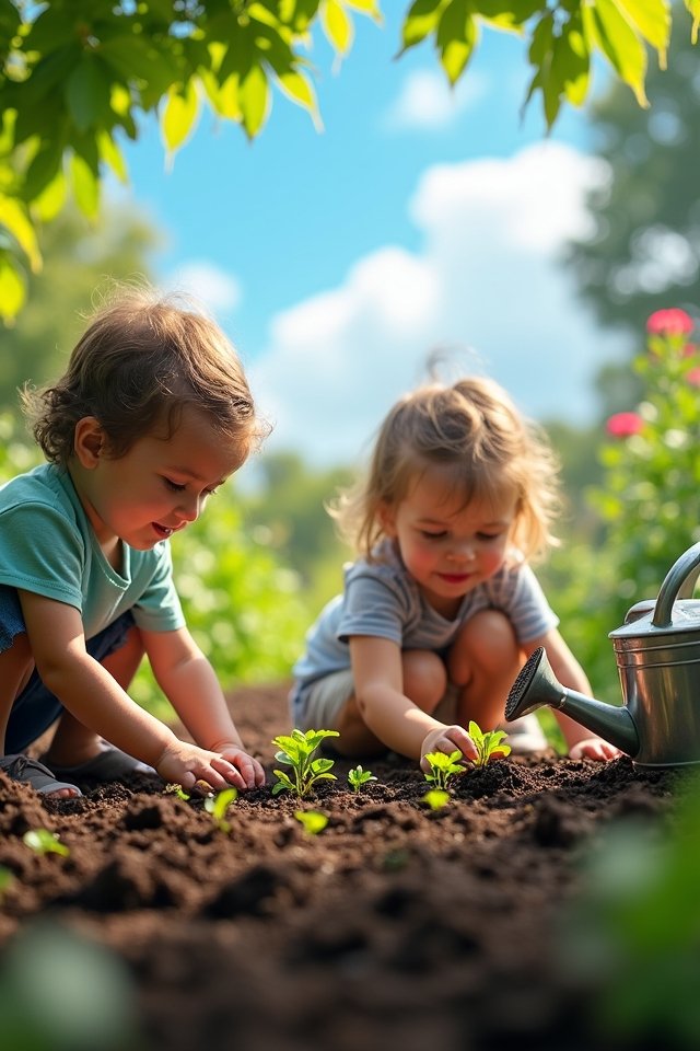 cultivating responsibility through gardening