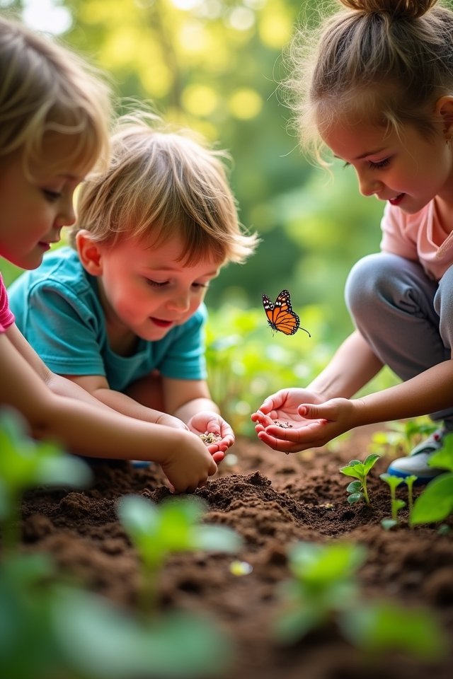 curiosity through gardening exploration