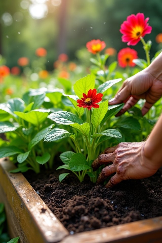 custom soil for gardening