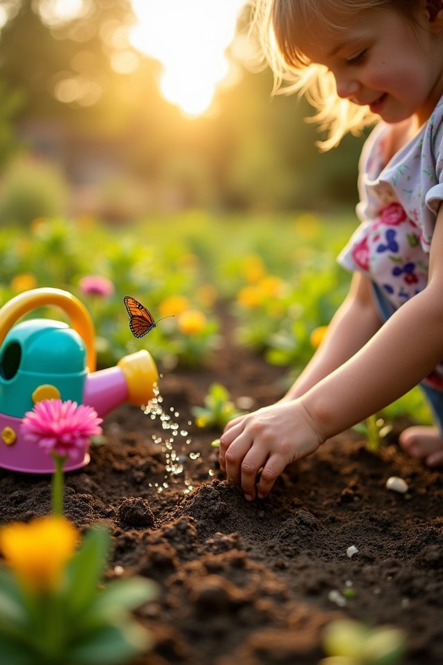 deep watering diligent weeding