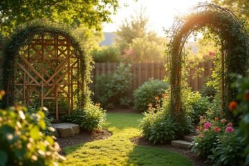 easy garden trellis projects