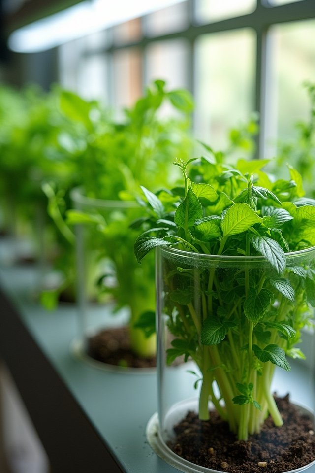 economical hydroponic gardening technique