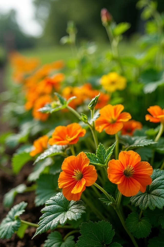 edible flowers enhance gardens