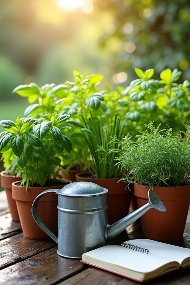effective container gardening hydration
