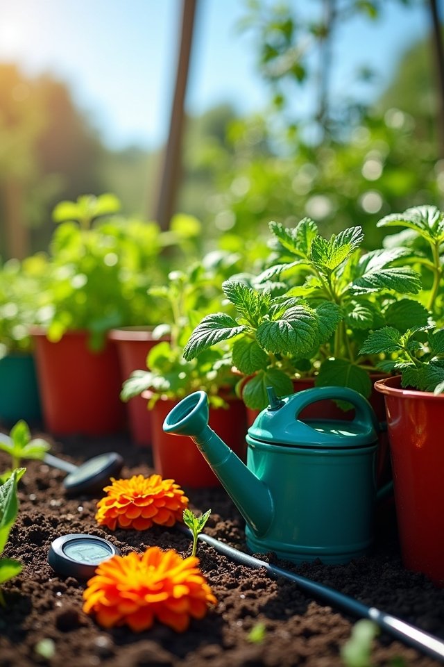 efficient watering for gardens