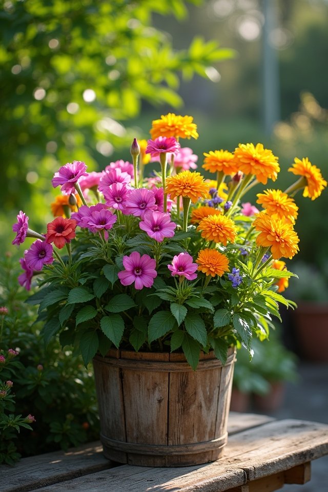 effortless blooming container garden