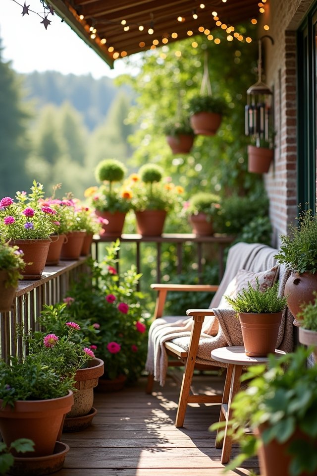 elevate balcony garden aesthetics