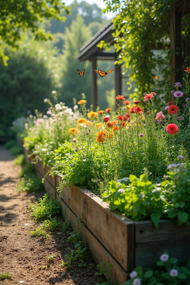 elevated garden design beauty