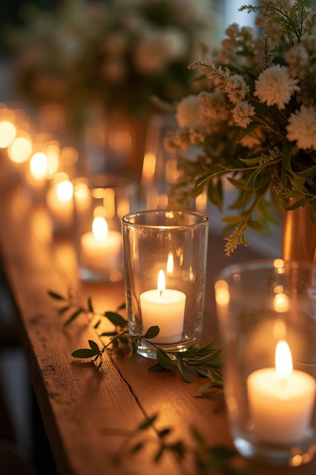 enchanting candlelit table decor