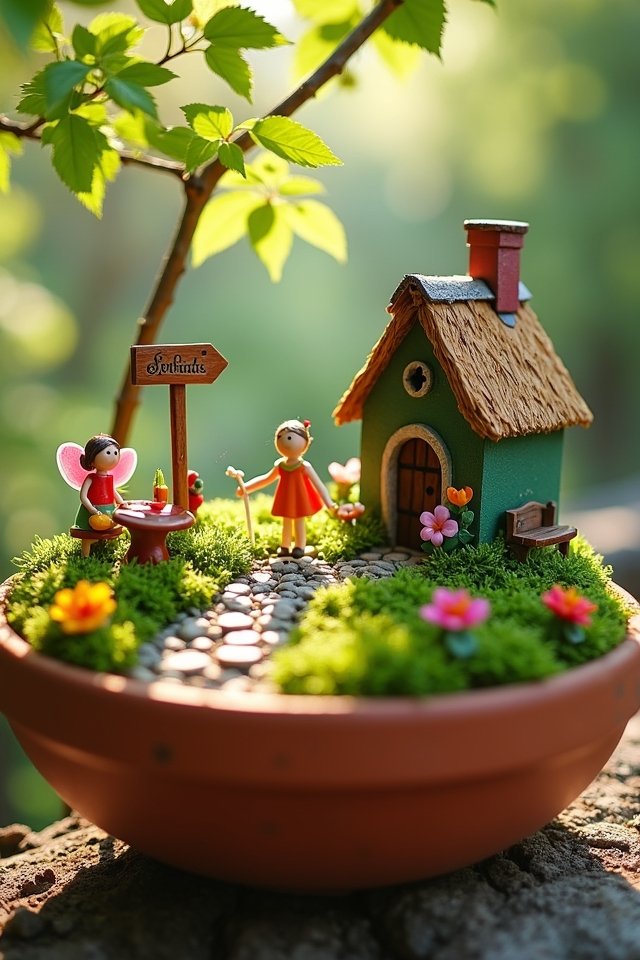 enchanting miniature fairy gardens