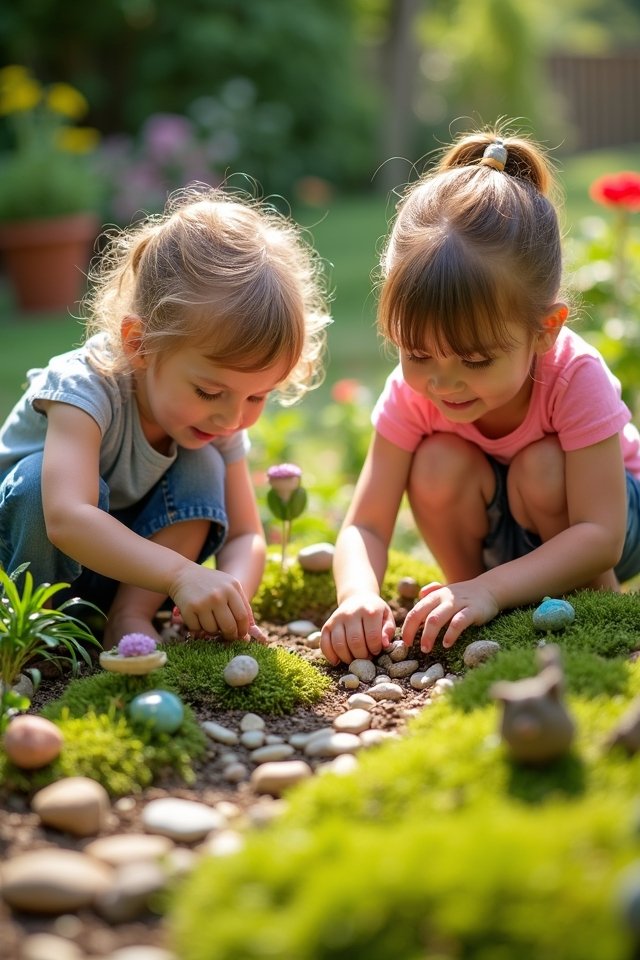 enchanting miniature garden creation