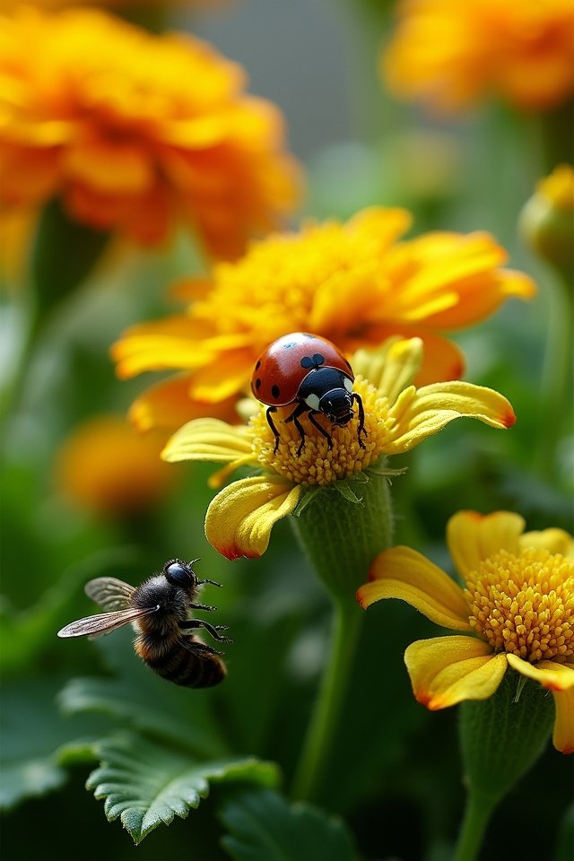 encourage beneficial insect habitats