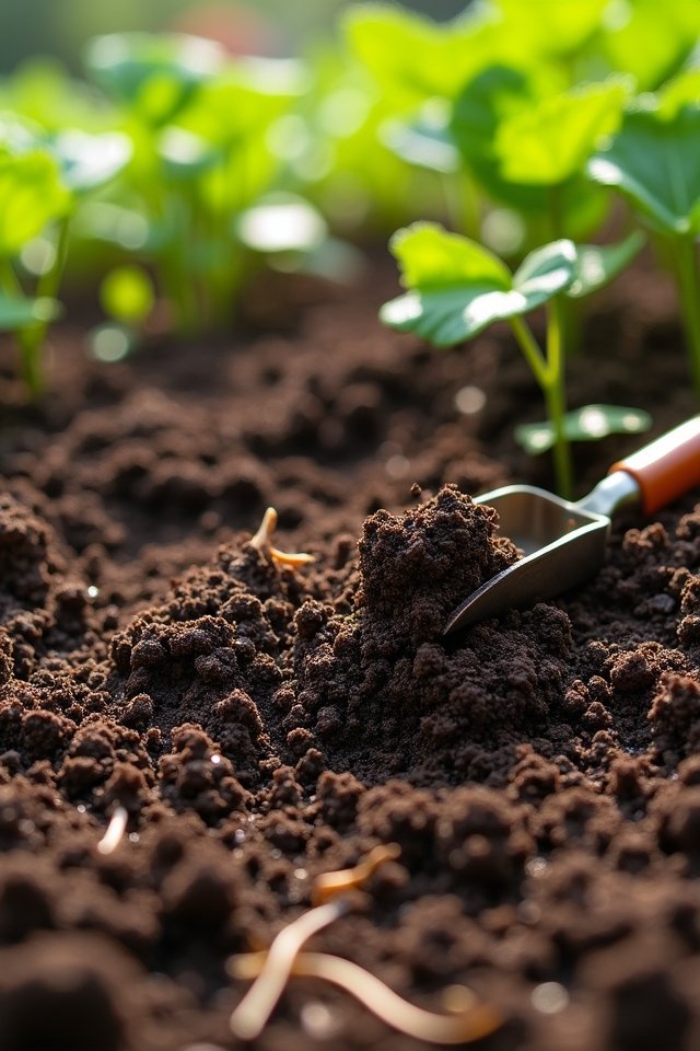 enhancing soil with compost