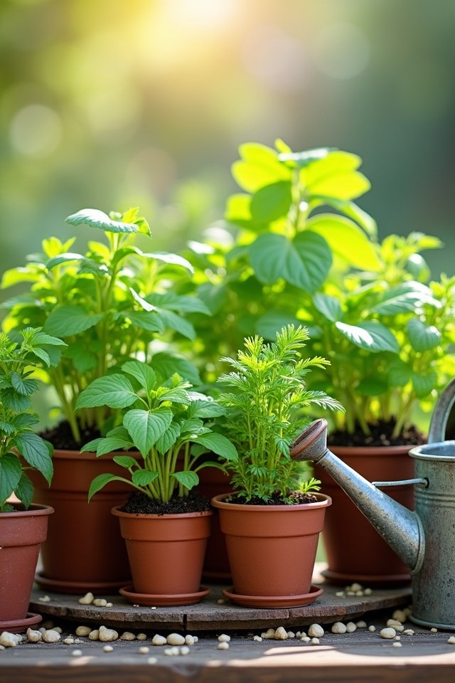 ensure effective herb drainage