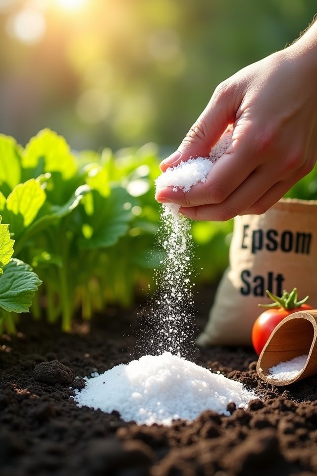 epsom salt enhances plant growth