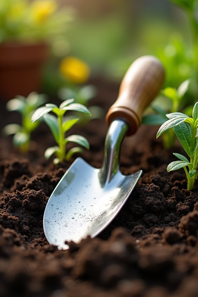 ergonomic multi purpose gardening tool