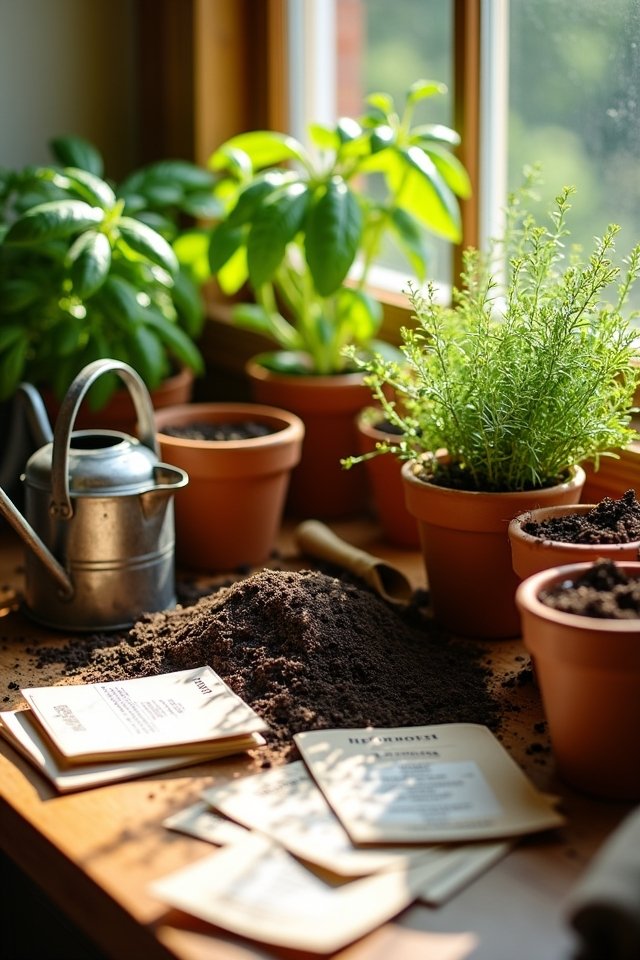 essential supplies for herbs