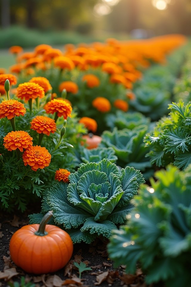 fall garden vegetable pairings