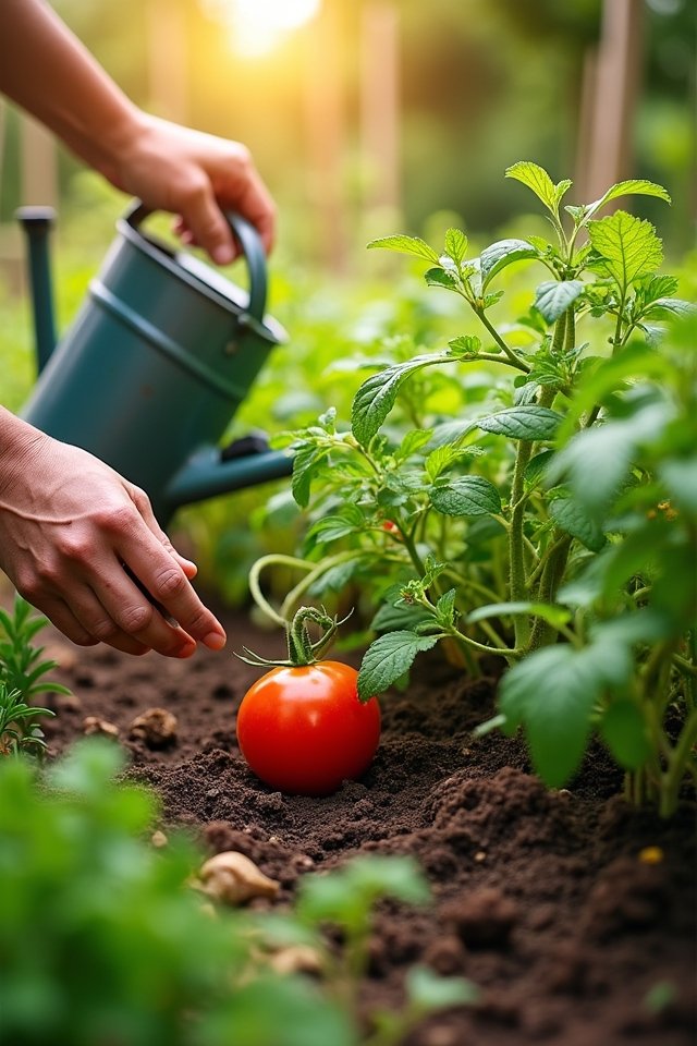fertilize plants throughout season