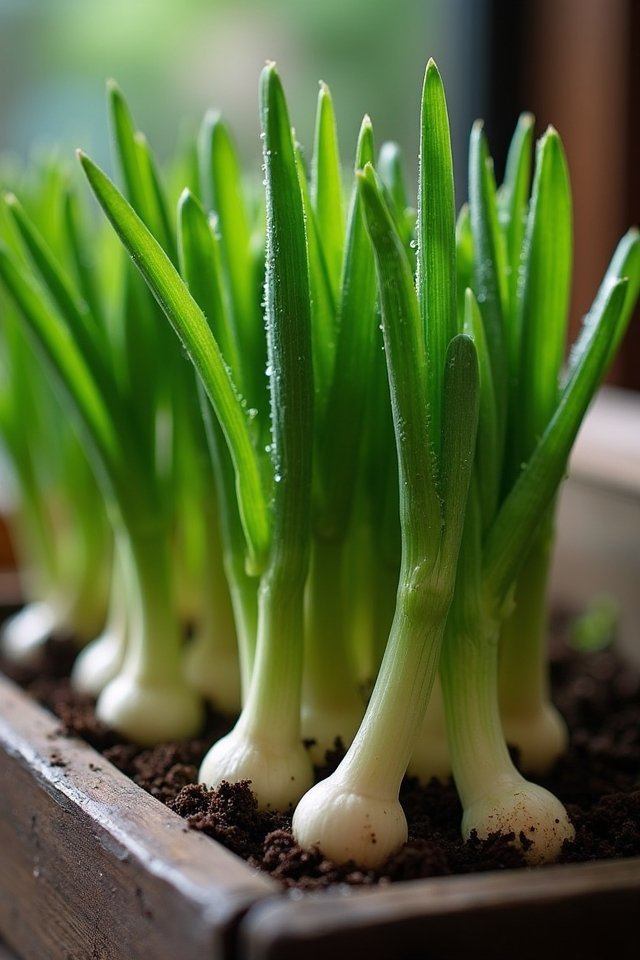 flavorful quick growing green onions