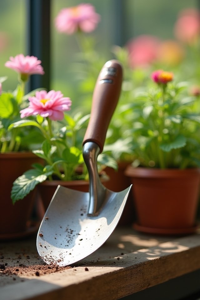 folding trowel for gardening