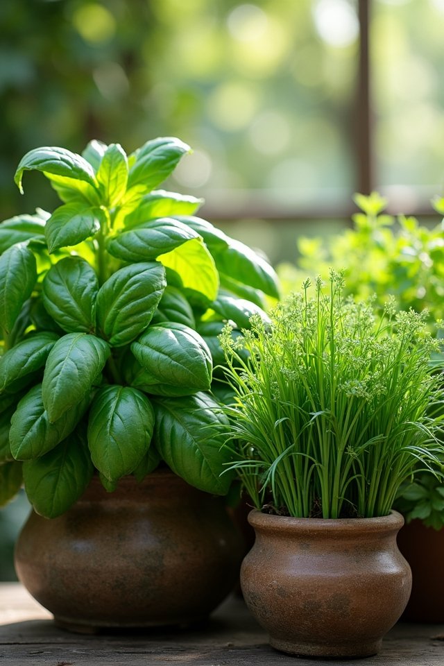 fragrant herb kitchen oasis