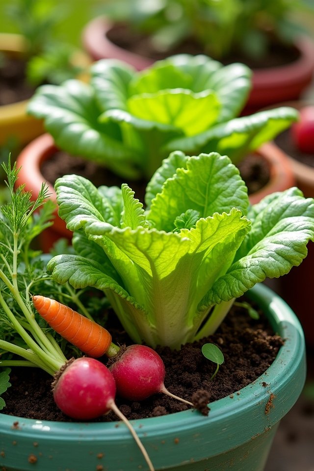 fresh garden salad ingredients