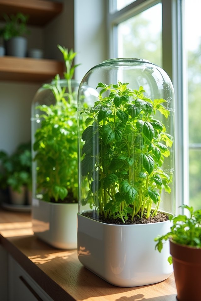 fresh herbs no soil