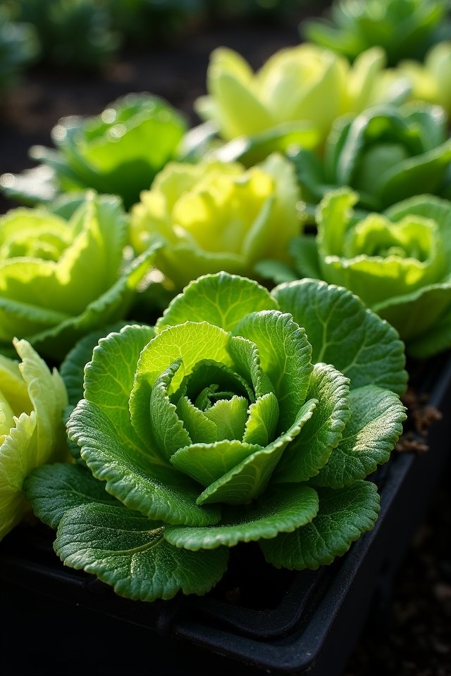fresh low light lettuce gardening