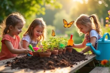 fun gardening activities kids