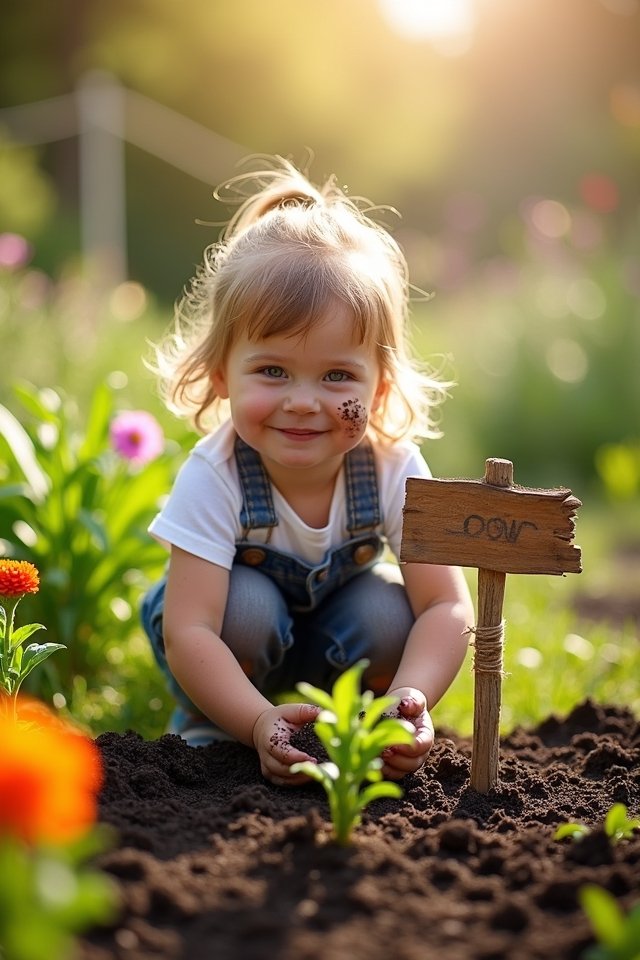 gardening boosts kids confidence