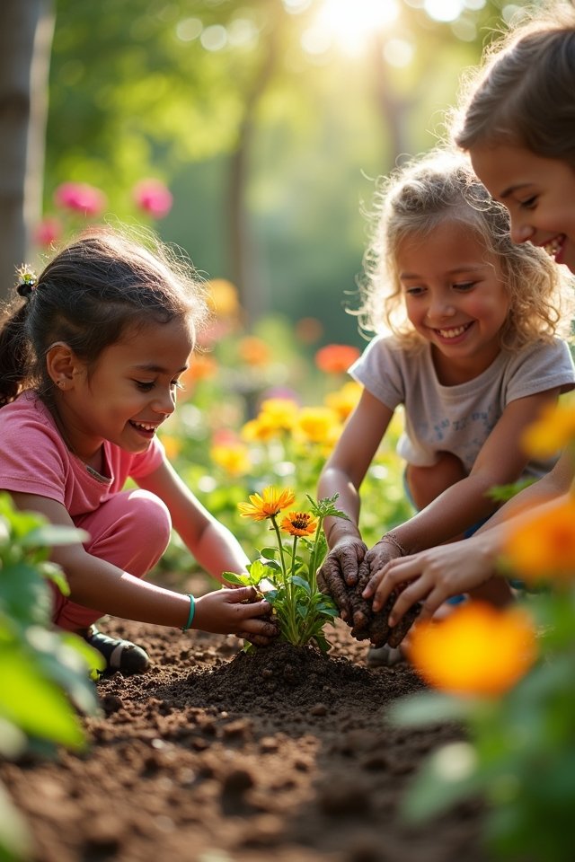 gardening fosters environmental responsibility