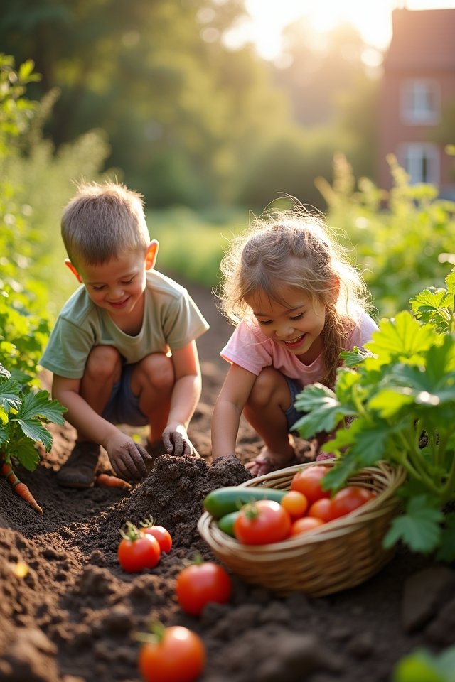 gardening promotes healthy eating