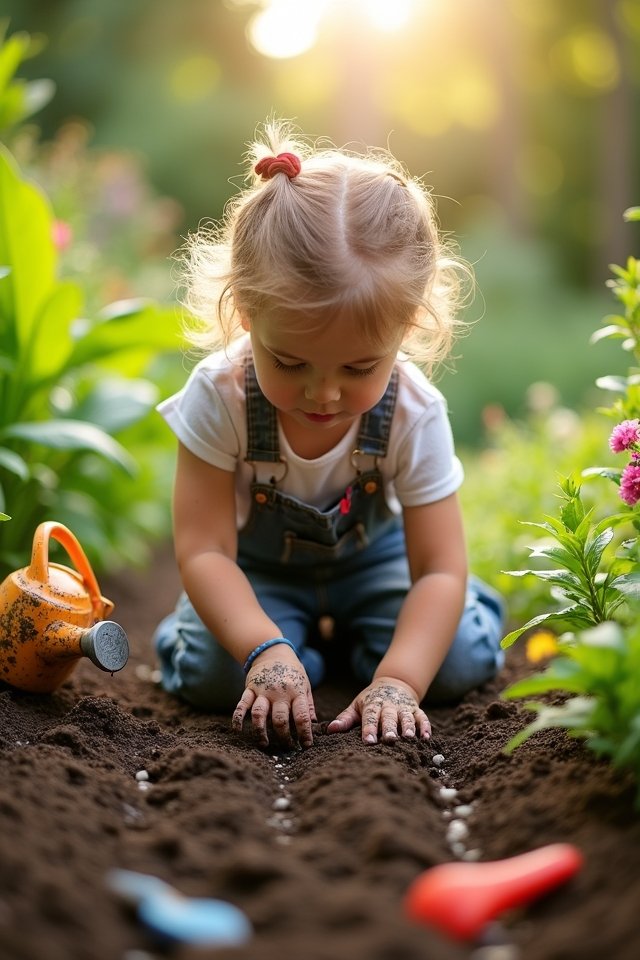 gardening teaches patience and persistence
