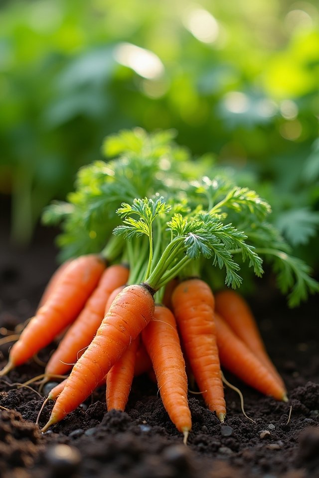 grow colorful crunchy carrots
