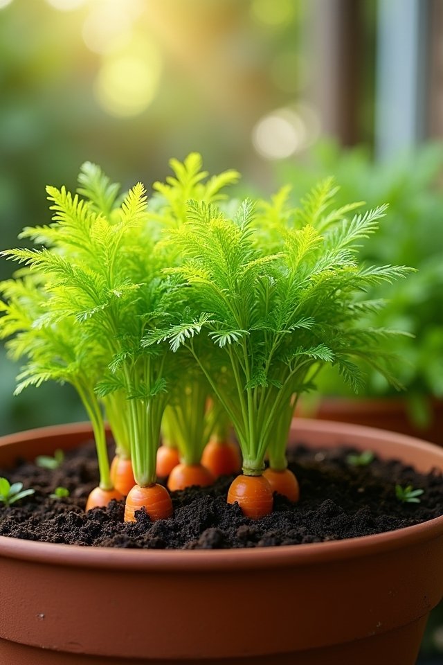 grow colorful crunchy carrots