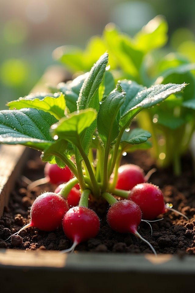 grow colorful crunchy radishes
