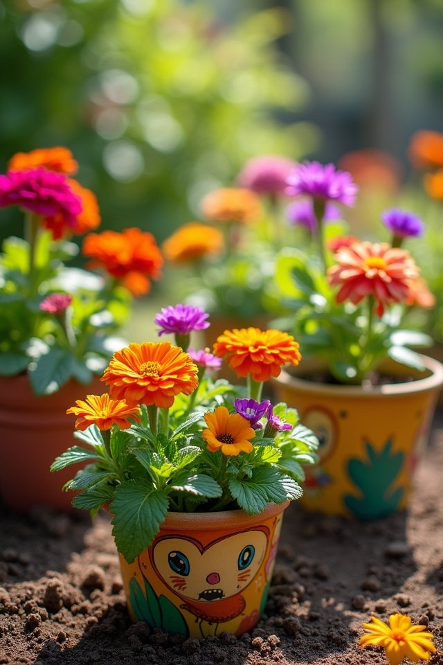 grow colorful edible flowers
